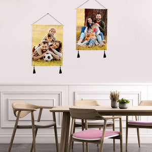 Custom Family Photo Tapestry Decoration Background
