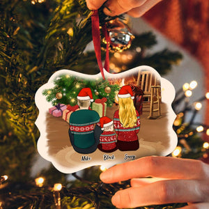 Custom Cartoon Back Shadow Christmas Ornament Christmas Gifts