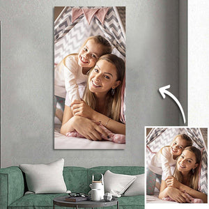 Custom Photo Wall Decor Painting Canvas Without Frame
