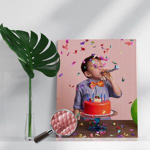 DIY Custom Diamond Painting - Birthday Celebration Gift