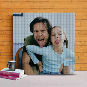 5D DIY Custom Father Photo Full Square/Round Drill Diamond Painting-To My Best Father