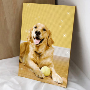Personalized Cute Pet Photo 5D DIY Full Square/Round Drill Diamond Painting Unique Gifts