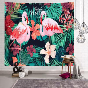 Custom Tapestry Flamingo Tapestry Wall Decor Hanging Tapestry
