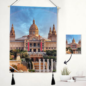 Custom Photo Tapestry - Scenery Wall Art Home Family Decor Tapestry