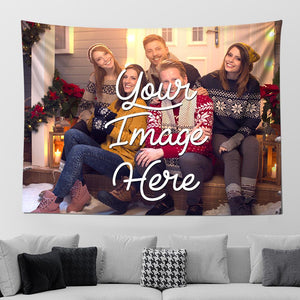 Custom Photo Tapestry Personalized Wall Decor Hanging Printing