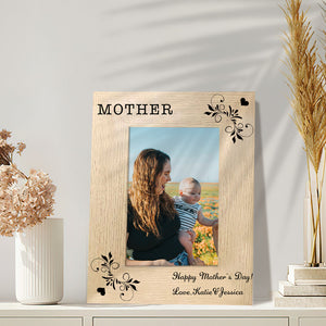 Personalized Picture Frame Happy Mother's Day Photo Frame Mother's Day Gift