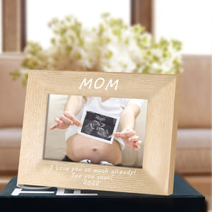 Personalized Ultrasound Picture Frame New Baby Gift Pregnancy Announcement First Mother's Day Gift