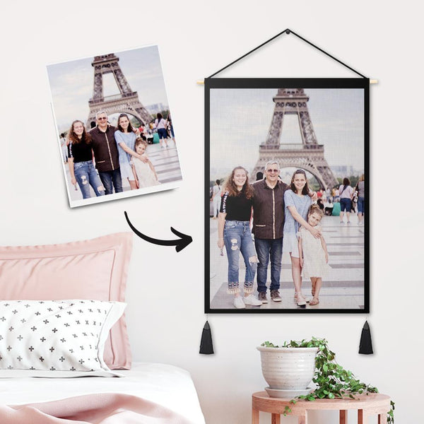 Custom Photo Tapestry - Wall Decor Fabric Painting Frame Poster Family Gifts