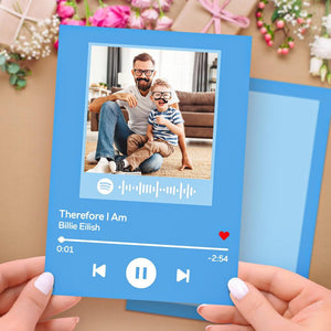 Custom Spotify Code Card -Father Love