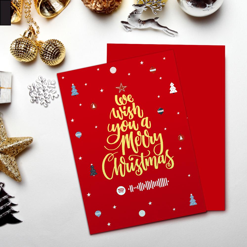 Christmas Spotify Cards