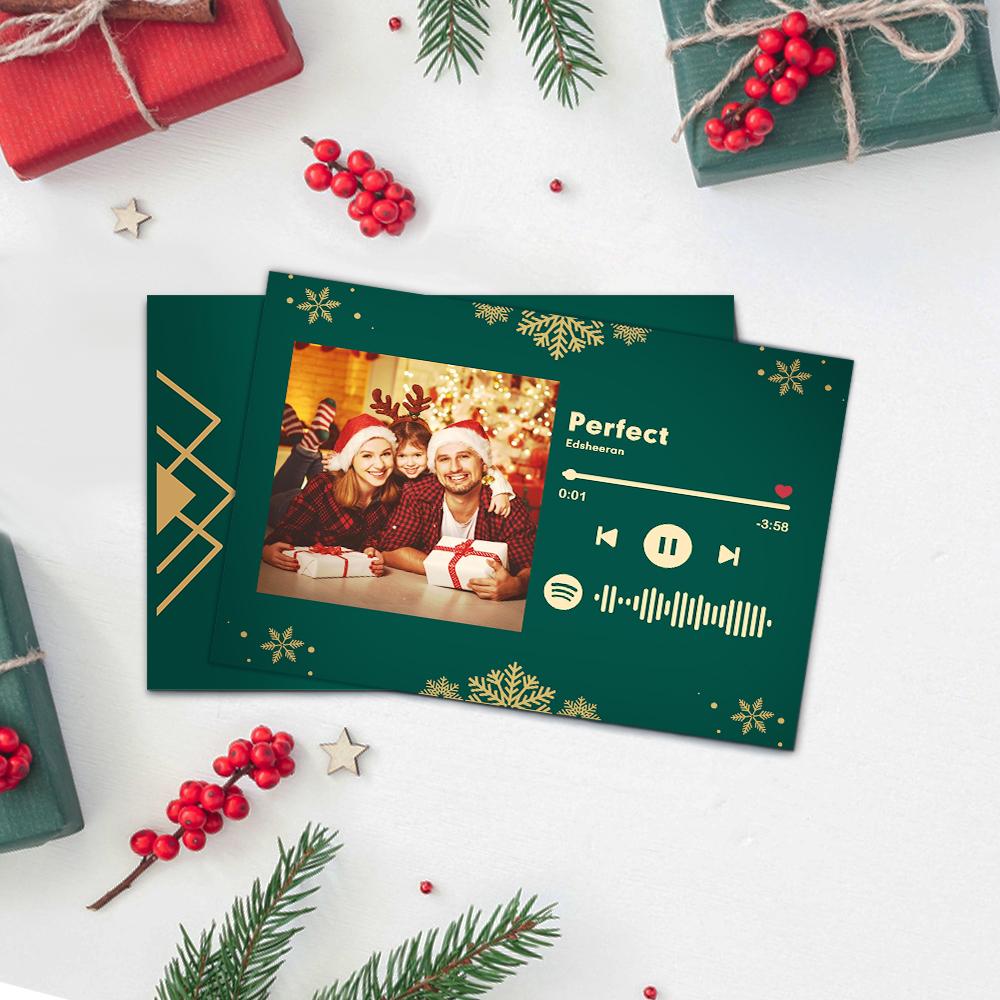 Christmas Spotify Cards