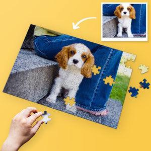 Custom Pet Dog Photo Jigsaw Puzzle - 35/150/300/500/1000 Pieces