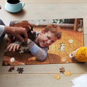 Custom Photo Jigsaw Puzzle - 35/150/300/500/1000 Pieces