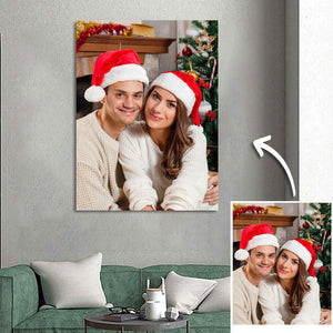 Custom Photo Wall Decor Painting Canvas Without Frame - Good Time on Holiday