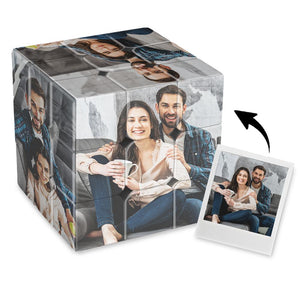 personalized Photo Rubik's Cube - For Happy Couple