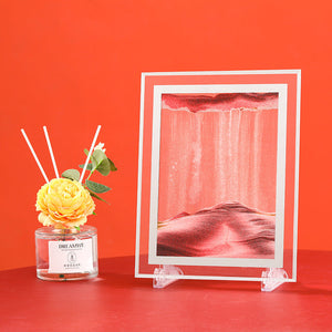 Deep Sea Moving Sand Art Rectangle Deep Sea Moving Sand Art Pink Moving Sand Art Gift Unzip the Ornament Gift for Dad